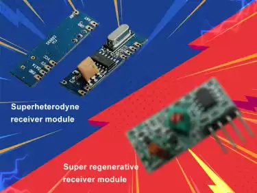 Quel est le meilleur, un récepteur superhétérodyne ou un module récepteur super régénératif