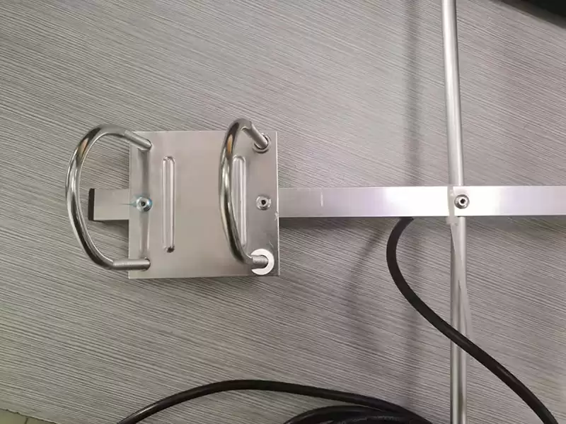 Le bas de l'antenne Yagi