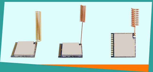 module émetteur-récepteur sans fil avec antenne