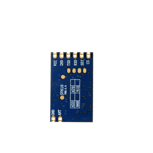 SV610&nbsp;: Module émetteur et récepteur RF à port TTL industriel 100 mW avec protection ESD intégrée