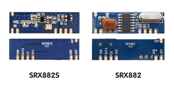 module récepteur superhétérodyne SRX882S et SRX882