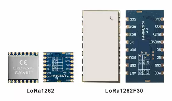 Modules LoRa LoRa1262 et LoRa1262F30