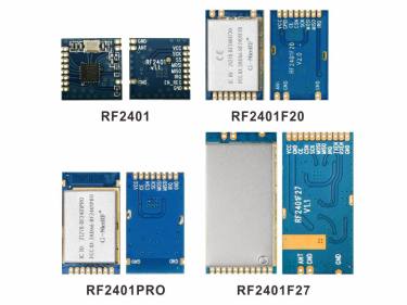 Module RF 2,4 GHz Modules de la série RF2401&nbsp;: comment les distinguer&nbsp;?