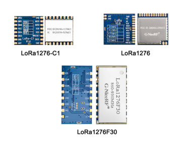 Quels sont les modules LoRa front-end utilisant SX1276