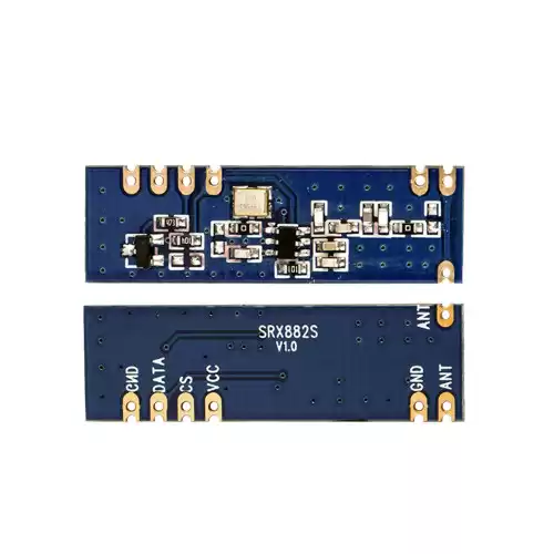 SRX882S : Module récepteur superhétérodyne micropuissance 315/433 MHz