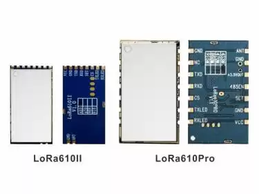 Différence entre les modules Uart LoRa LoRa610II et LoRa610Pro