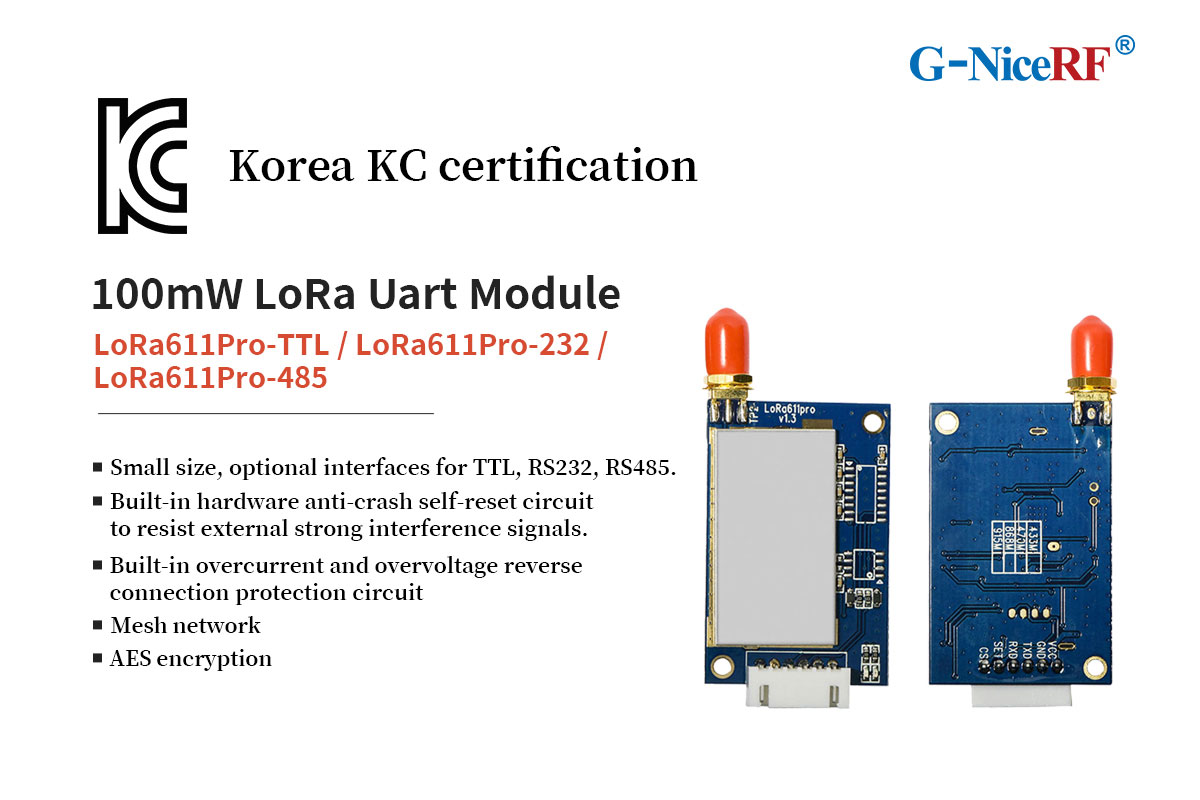 Module LoRa Uart LoRa611Pro-TTL, LoRa611Pro-232, LoRa611Pro-485