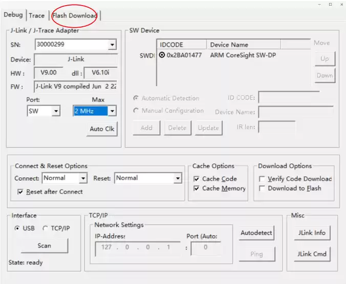 Si le module BLE5101 est connecté,