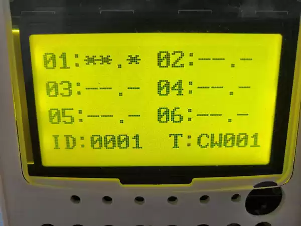 Système de surveillance des capteurs : échec de communication