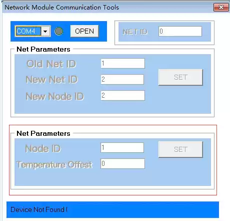 Le système de surveillance des capteurs sans fil définit l'étalonnage des données dans le logiciel PC