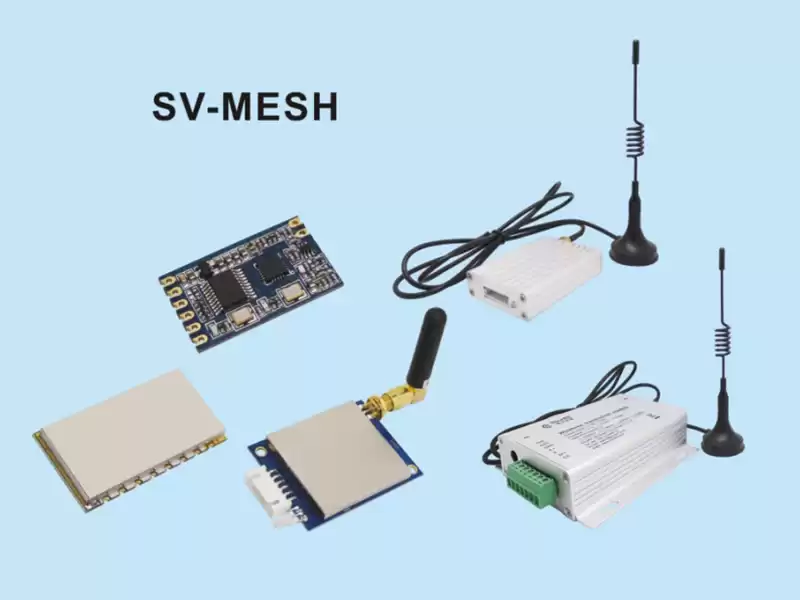 module rf uart série SV-MESH