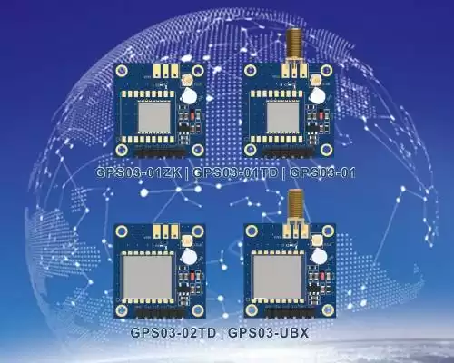 Nouveau&nbsp;: module GPS satellite multimode à faible consommation et haute précision série GPS03