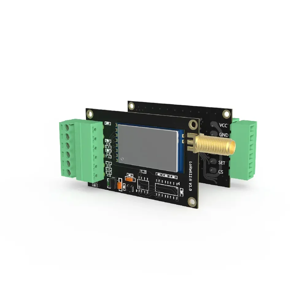 LoRa611II : Large tension et débit élevé : module Uart LoRa industriel de 160 mW avec protection ESD