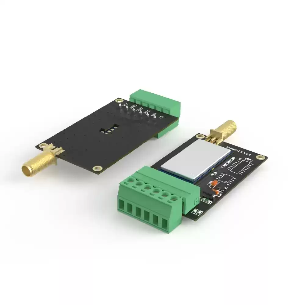 LoRa611II&nbsp;: Module LoRa UART industriel 160&nbsp;mW à large plage de tension et débit élevé avec protection ESD