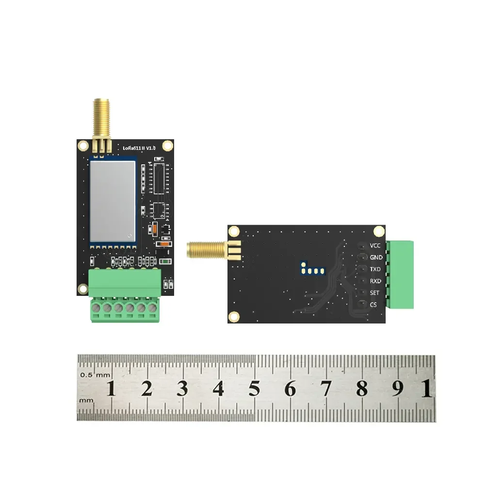 LoRa611II : Large tension et débit élevé : module Uart LoRa industriel de 160 mW avec protection ESD