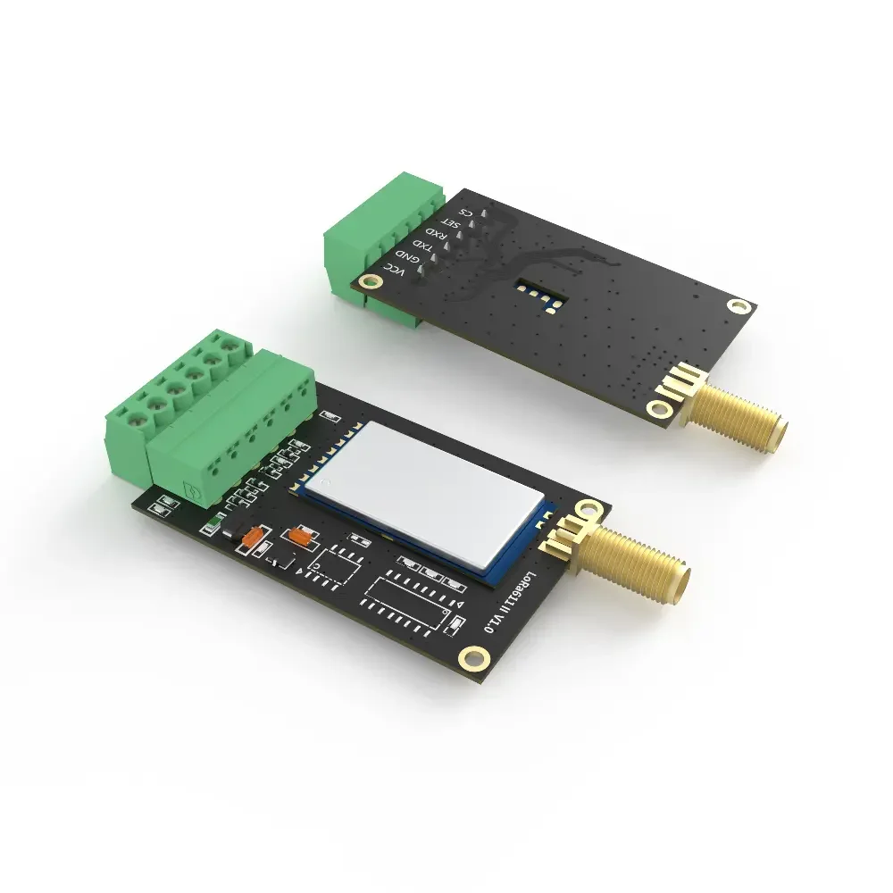 LoRa611II : Large tension et débit élevé : module Uart LoRa industriel de 160 mW avec protection ESD