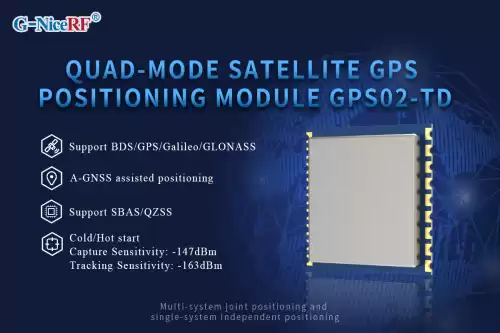 Nouveau : module GPS satellite quadrimode GPS02-TD, prix bas et haute précision