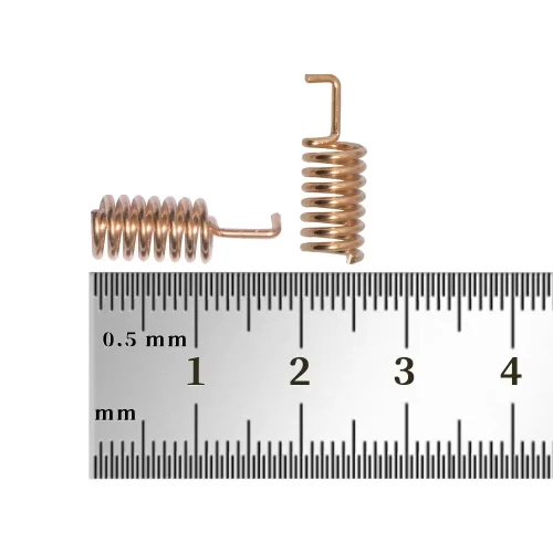 SW2400-TH11 : Antenne à ressort en cuivre 2,4 GHz