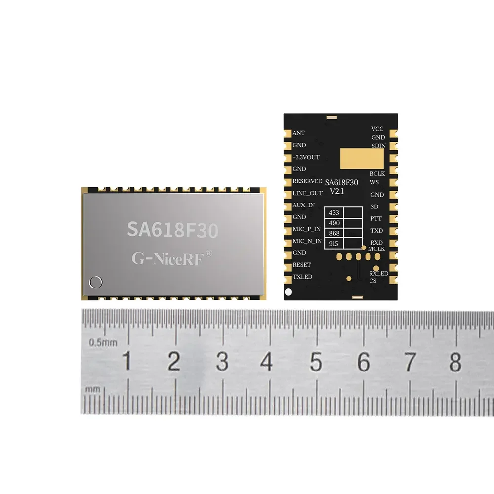 SA618F30 : Module audio sans fil duplex intégral longue portée 1 W avec protection ESD