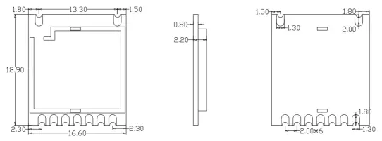 Module émetteur-récepteur RF1