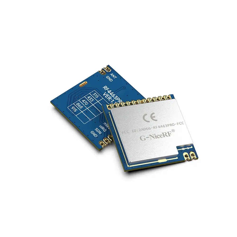 RF4463PRO-433&nbsp;:&nbsp;Si4463&nbsp;433 MHz FCC ID et module frontal certifié CE-RED