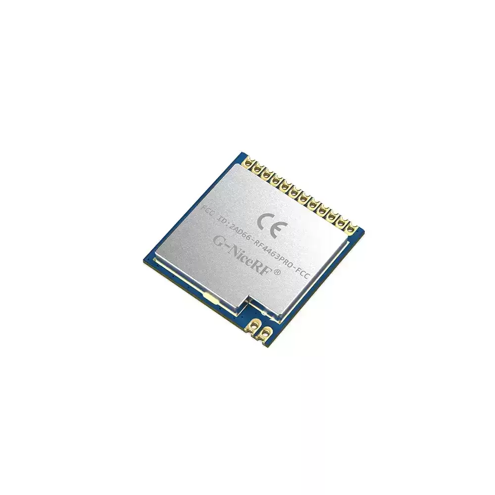 RF4463PRO-433 : Module frontal Si4463 433 MHz certifié FCC ID &amp; IC ID &amp; CE-RED