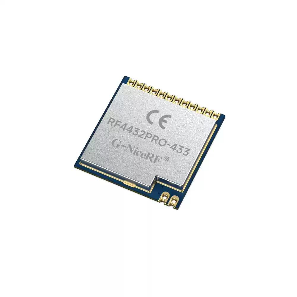 RF4432PRO : Module &eacute;metteur et r&eacute;cepteur RF certifi&eacute; CE-RED Si4432 433 MHz