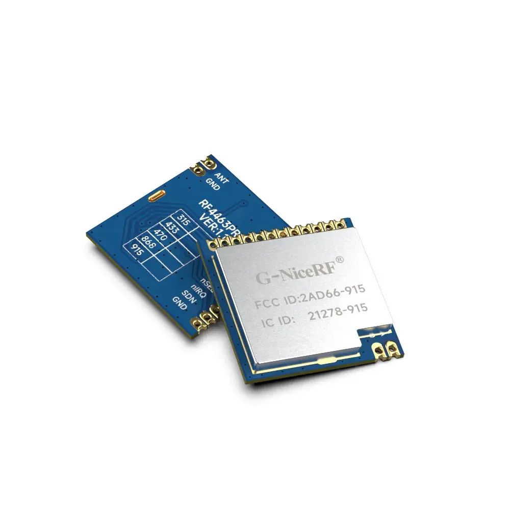 RF4463PRO-915 : Module RF certifié Si4463 915 MHz FCC ID et IC ID