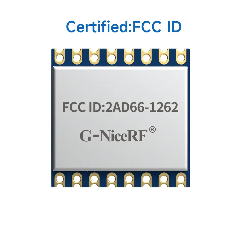 LoRa1262-915 : Module LoRa SX1262 915 MHz certifié FCC ID avec protection ESD