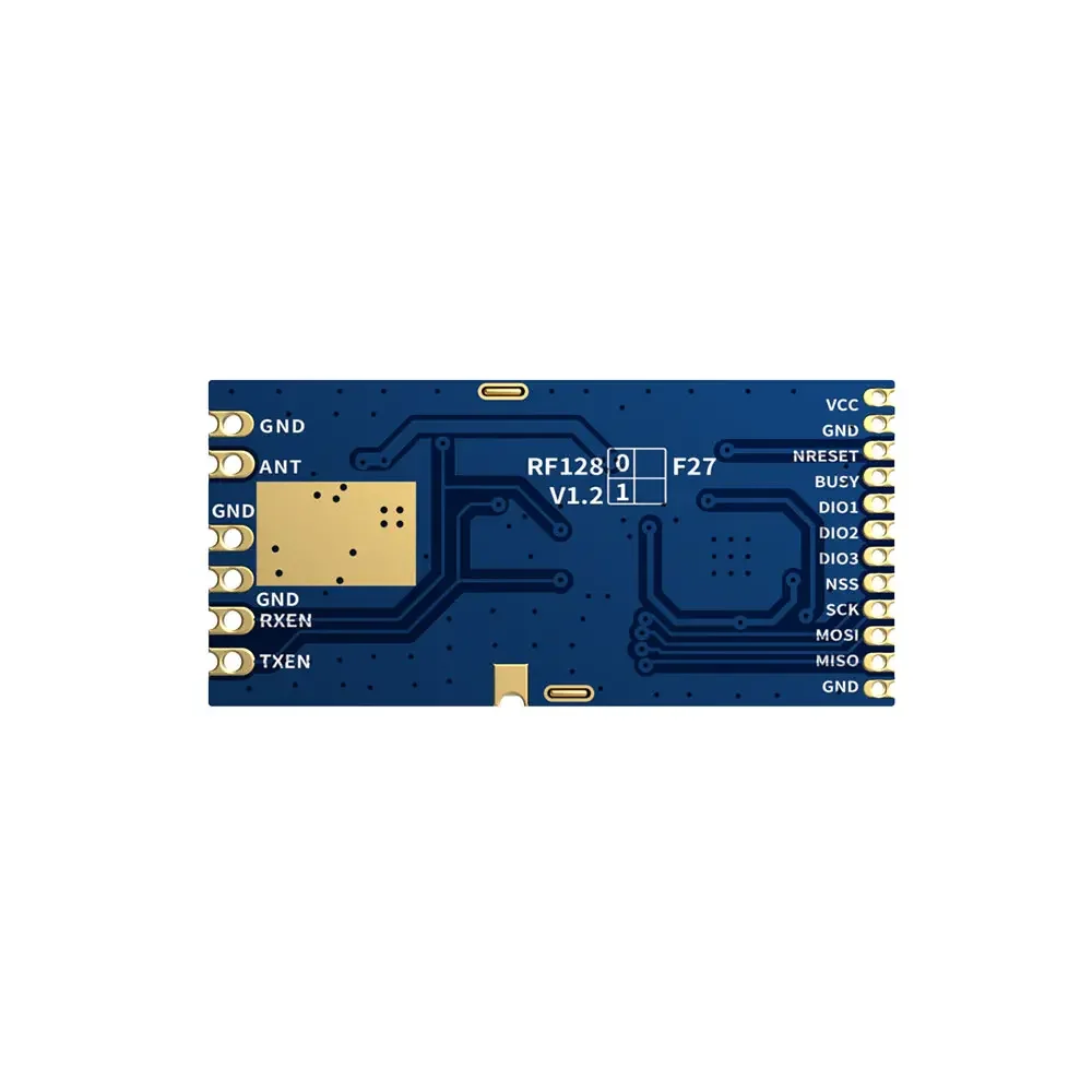 LoRa1281F27 : Module LoRa 2,4 GHz certifié CE-RED et FCC ID SX1281 500 mW avec TCXO