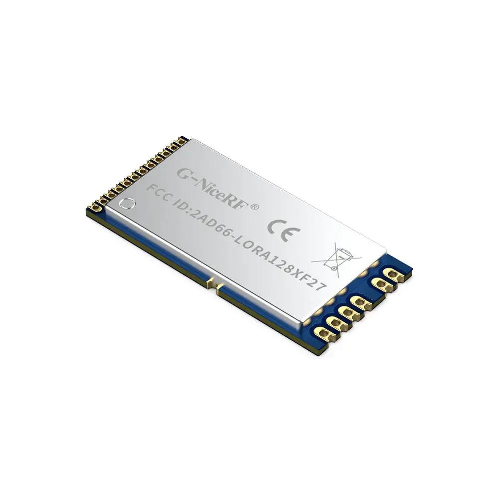 LoRa1281F27 : Module LoRa 2,4 GHz certifié CE-RED et FCC ID SX1281 500 mW avec TCXO