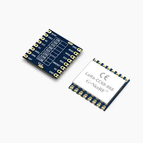 LoRa-CC68-868&nbsp;: Module LoRa basé sur LLCC68 avec interface SPI approuvée CE-RED et protection ESD