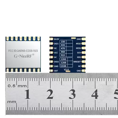 LoRa-CC68-915&nbsp;: module LoRa bas&eacute; sur LLCC68 et port SPI approuv&eacute; par la FCC
