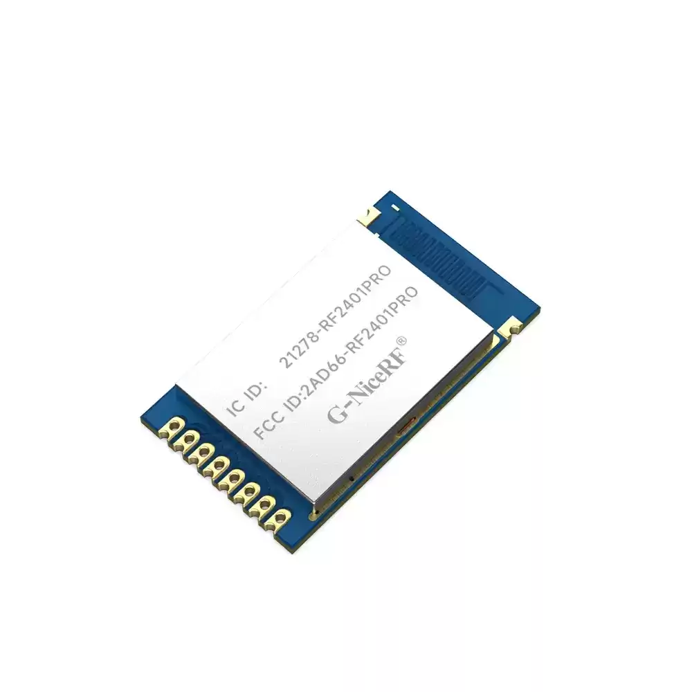 RF2401Pro : nRF24L01+ FCC ID &amp; IC ID certifié 2,4 GHz avec Nordic d'origine