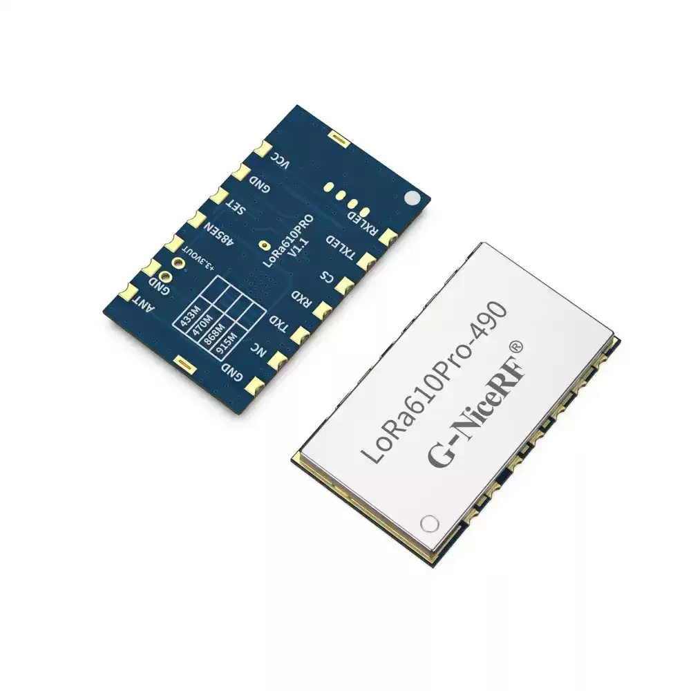 LoRa610Pro&nbsp;: Certification KC/ANATEL Module UART LoRa intégré de petite taille 100&nbsp;mW avec protection ESD