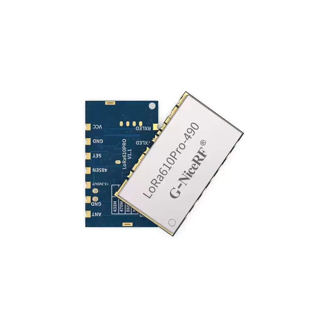 LoRa610Pro&nbsp;: Certification KC/ANATEL Module UART LoRa intégré de petite taille 100&nbsp;mW avec protection ESD