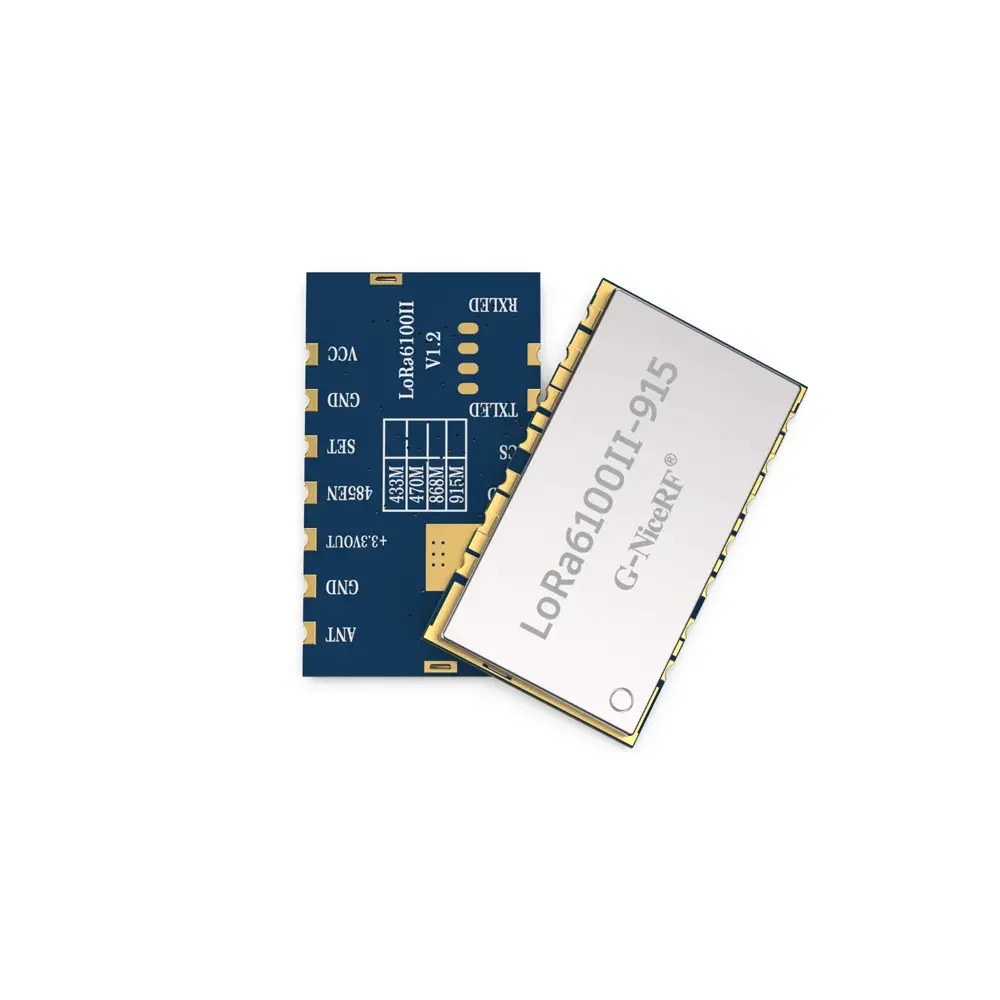 LoRa6100II&nbsp;: Module Uart LoRa 2 W avec puce LLCC68 pour réseau maillé et protection ESD