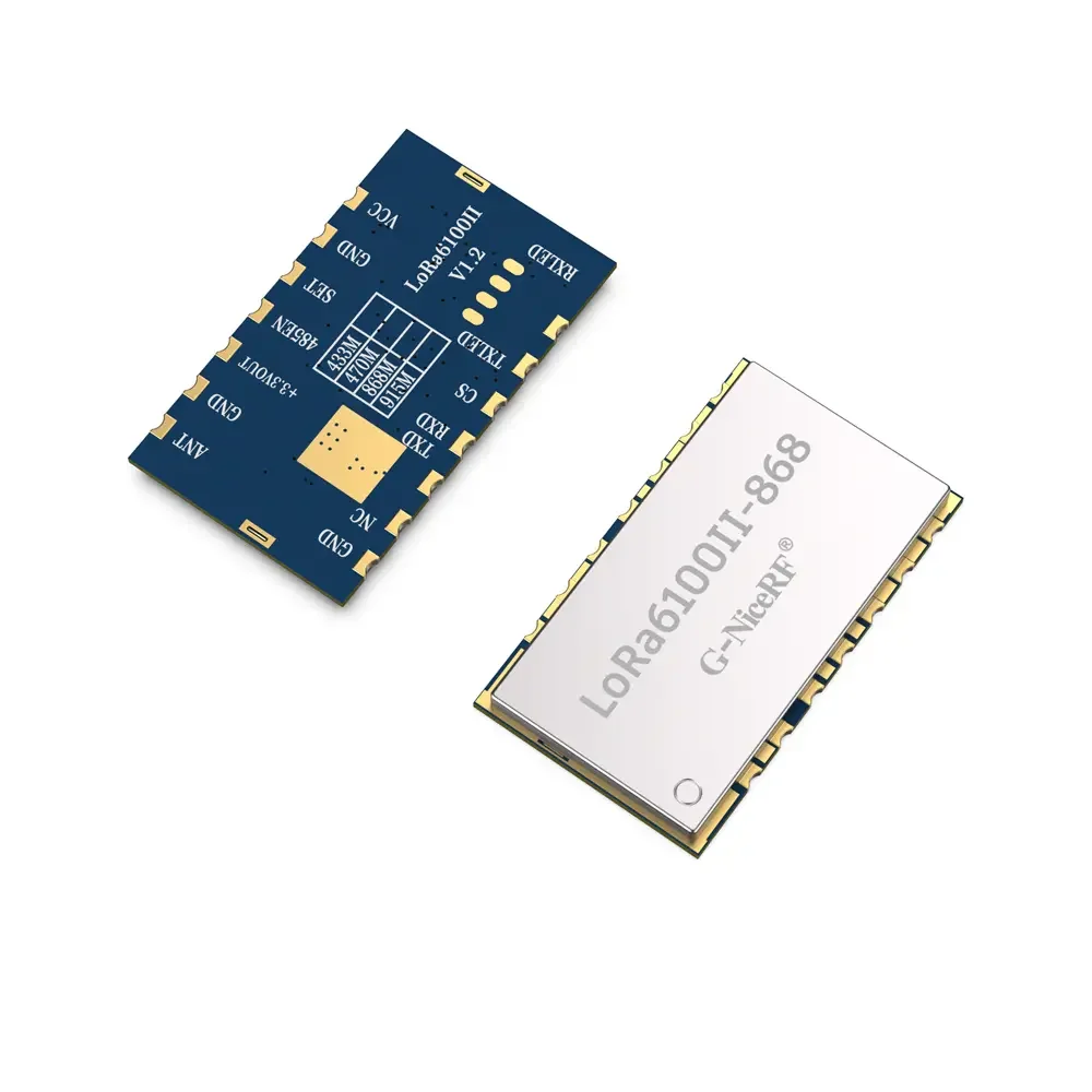 LoRa6100II&nbsp;: Module Uart LoRa 2 W avec puce LLCC68 pour réseau maillé et protection ESD