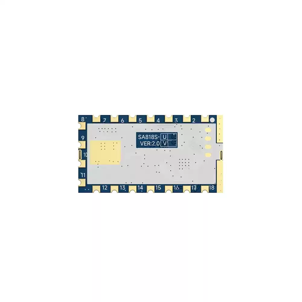 SA818S&nbsp;: Module talkie-walkie analogique intégré 1&nbsp;W avec AMP et LNA