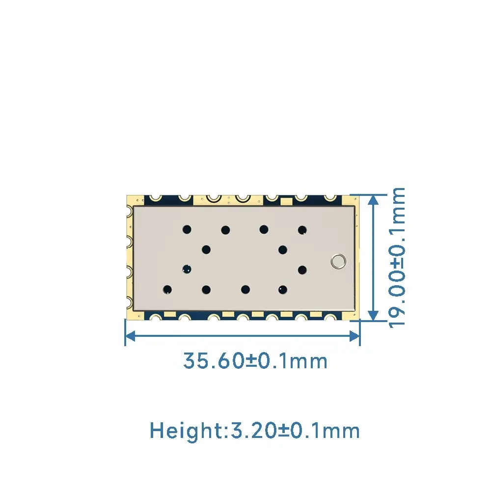 SA818S : Module talkie-walkie analogique intégré 1 W avec AMP et LNA