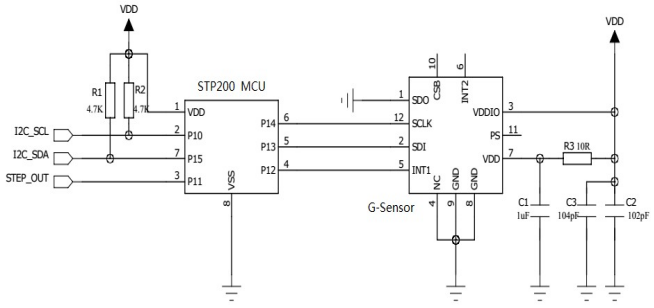CIRCUIT D'APPLICATION TYPIQUE stp200 CIRCUIT D'APPLICATION TYPIQUE stp200