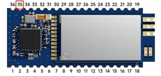 Broche 35 MISE À NIVEAU du module UWB650