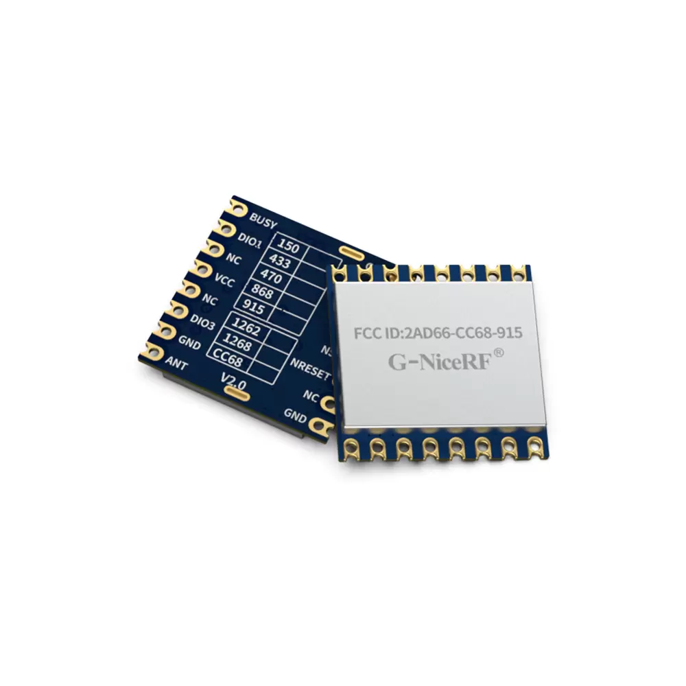 LoRa-CC68-915&nbsp;: module LoRa bas&eacute; sur LLCC68 et port SPI approuv&eacute; par la FCC