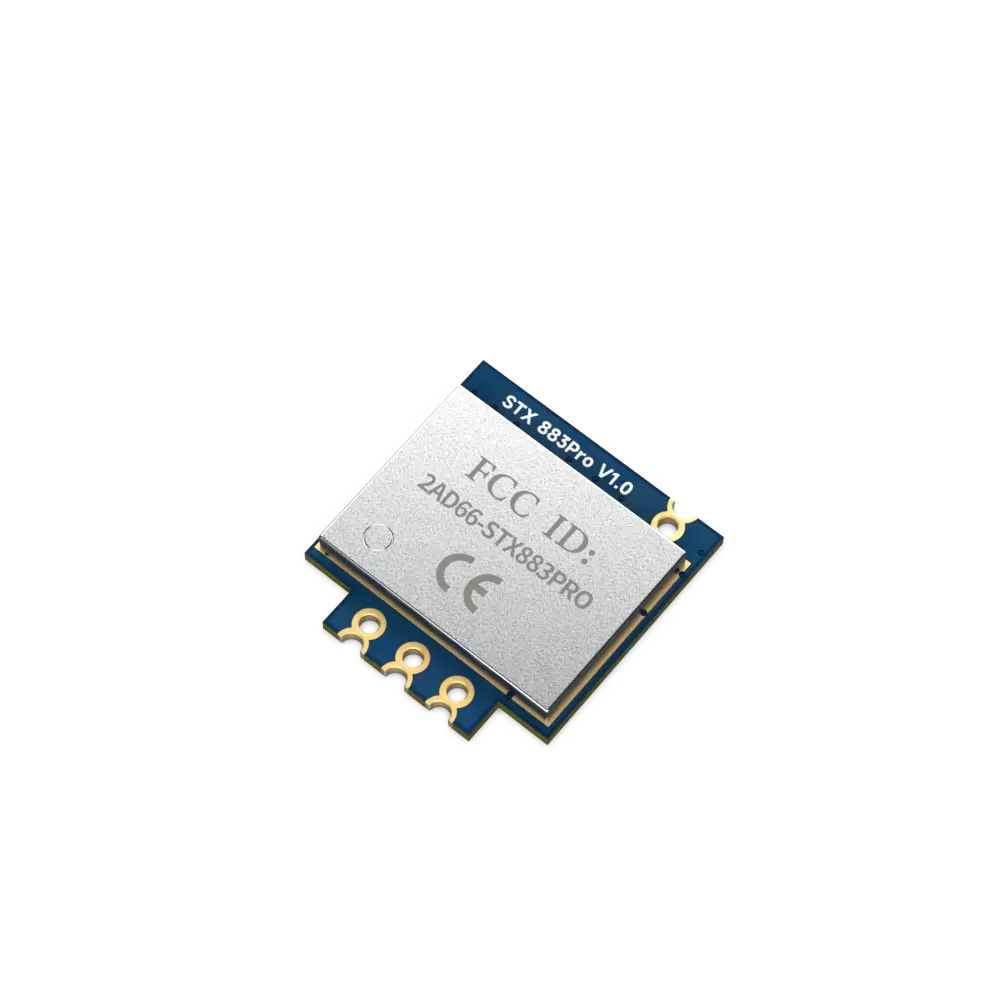 STX883PRO: 433MHz High Power CE-RED &amp; FCC ID CERTIFIED Module &eacute;metteur