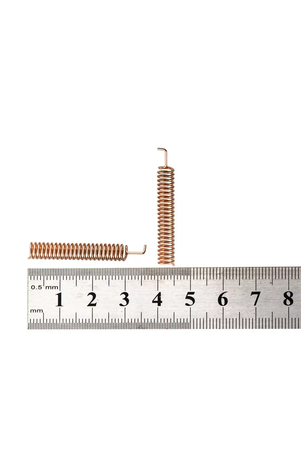 SW433-TH32 : Antenne &agrave; ressort en cuivre 433 MHz