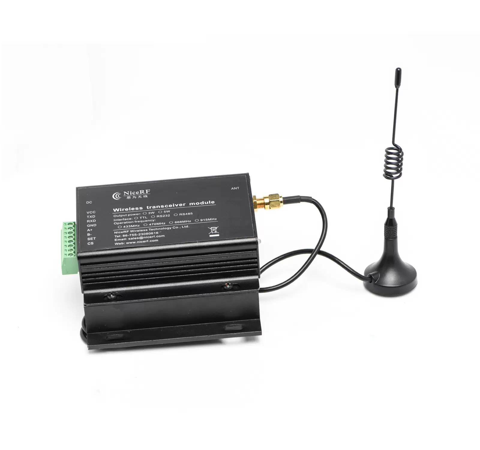 LoRa6500Pro&nbsp;: Modem RF LoRa 5&nbsp;W &agrave; large tension et longue port&eacute;e avec capacit&eacute; de maillage et protection ESD