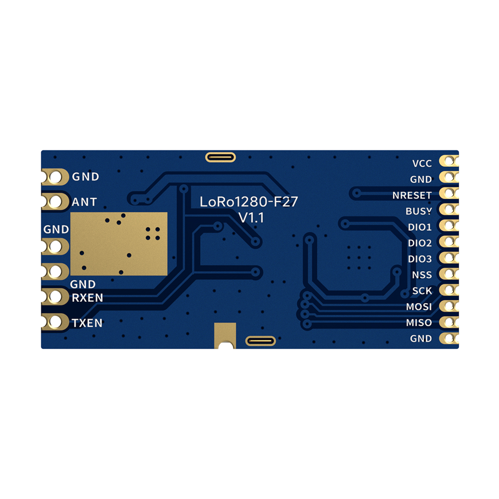 LoRa1280F27-TCXO&nbsp;: module RF industriel SX1280 2,4&nbsp;GHz
