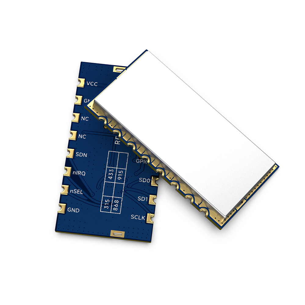 RF4432F27: 500MW SI4432 RF Module et r&eacute;cepteur avec oscillateur en cristal de 10 ppm