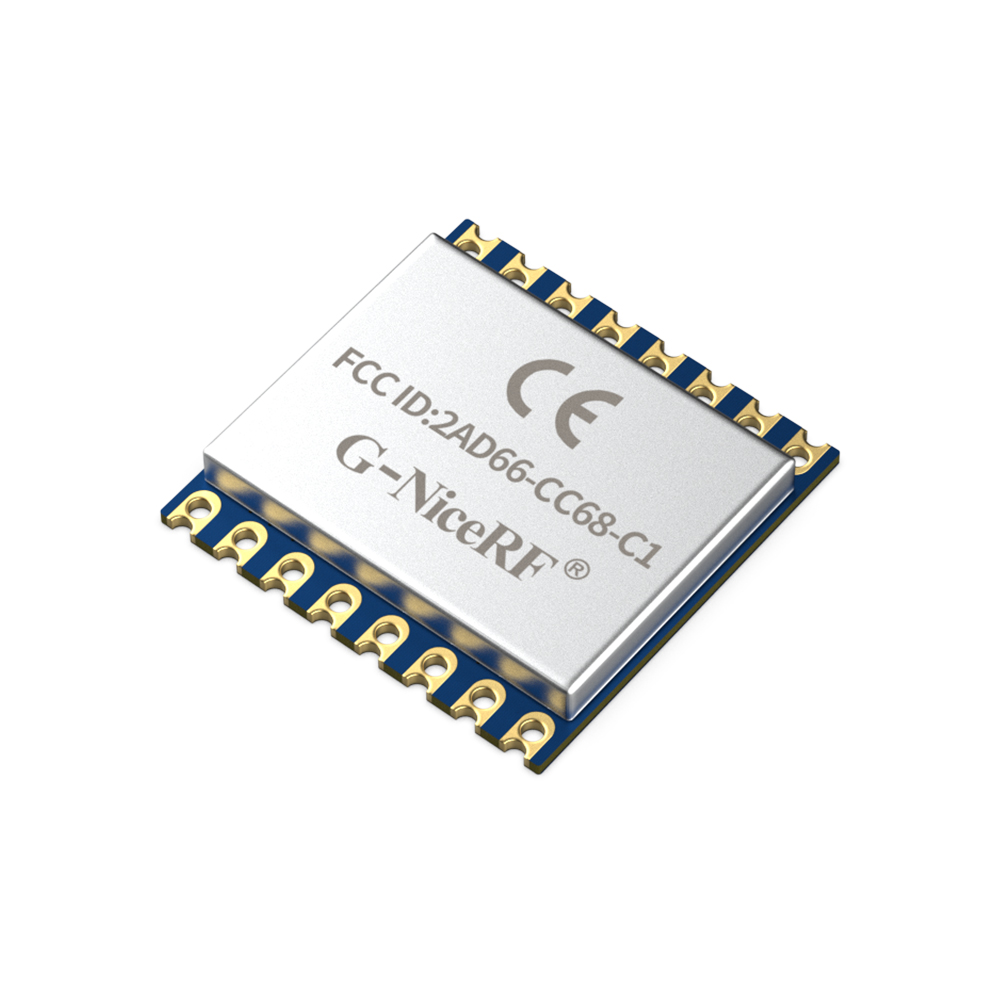CC68-C1-868/915 : Module LoRa LLCC68 certifi&eacute; FCC ID et CE-RED avec interface SPI