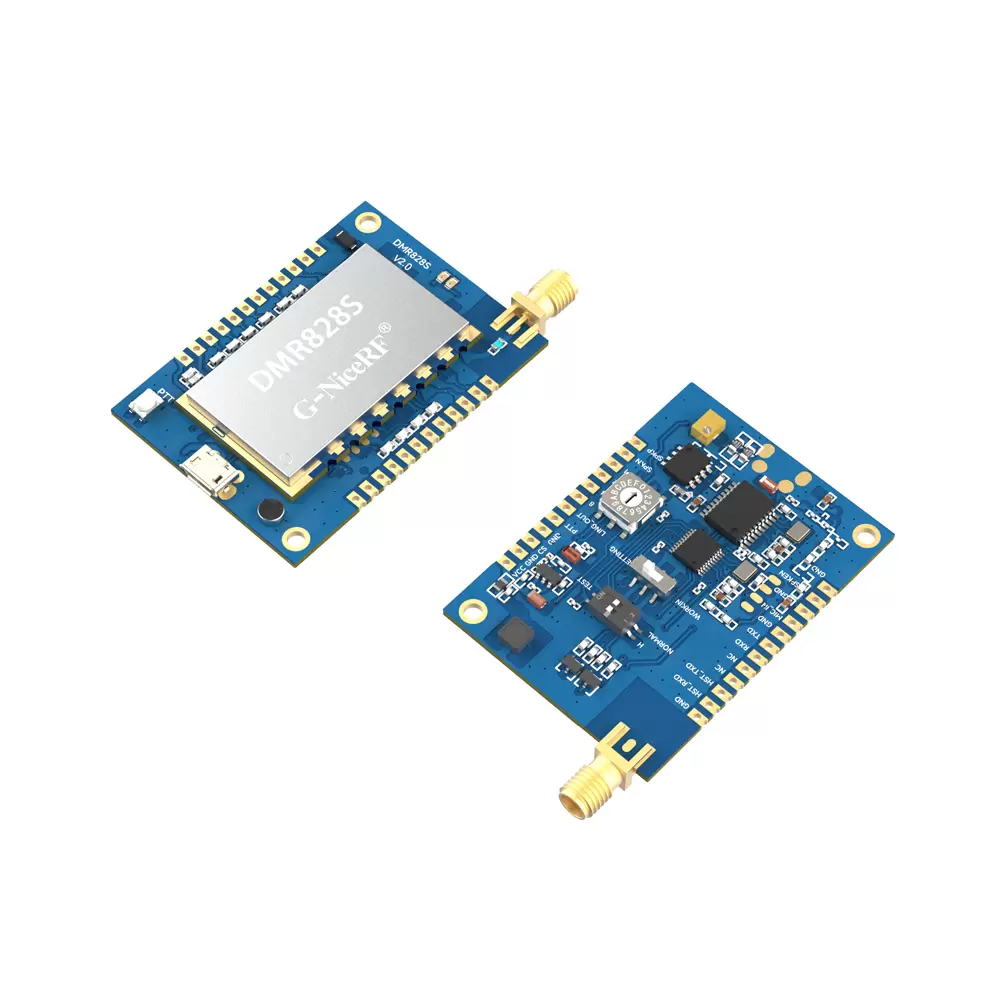 DMR828S&nbsp;: Module talkie-walkie DMR Tier II 2&nbsp;W avec AMBE++